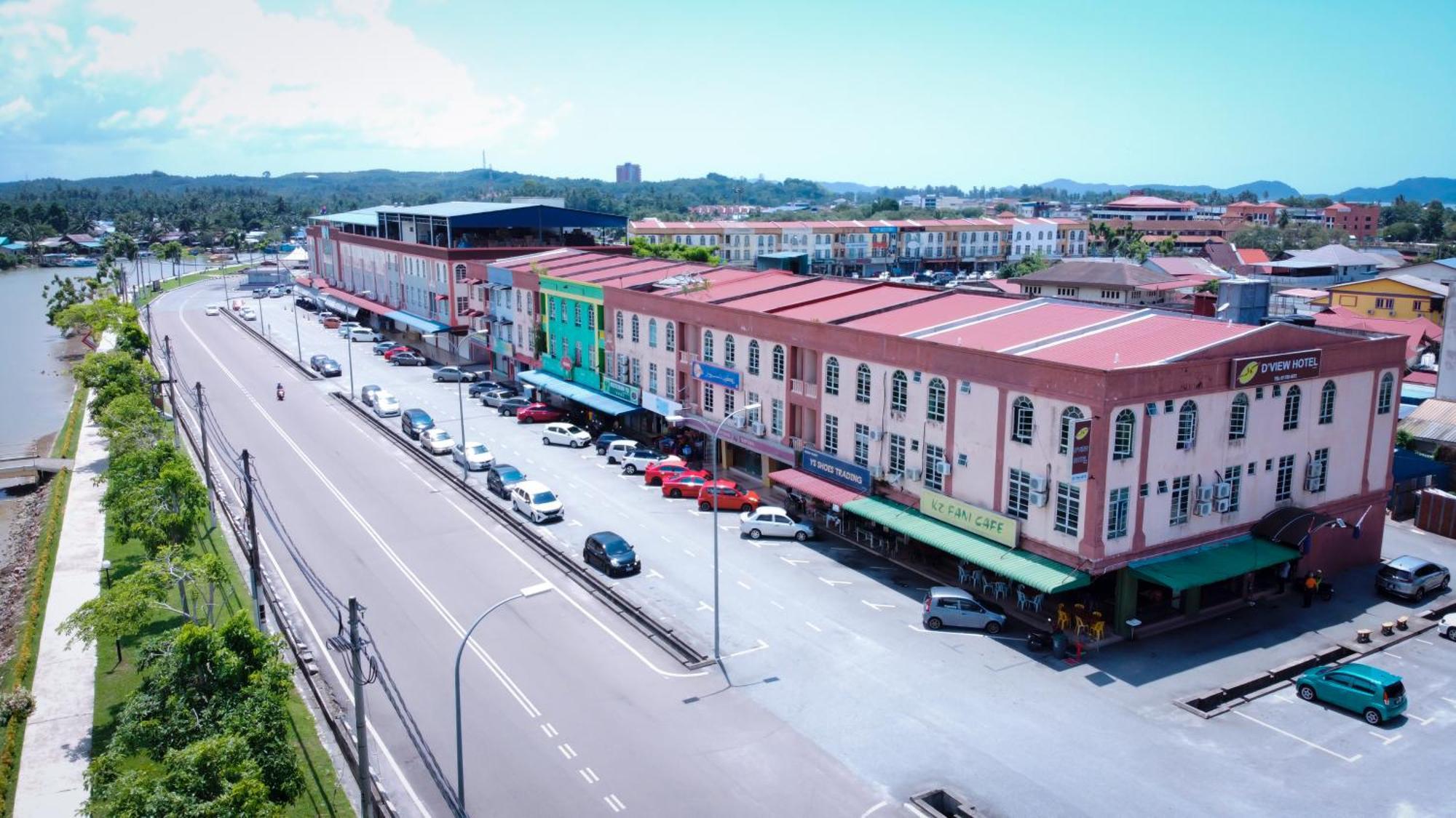 Hotel D View Mersing Bagian luar foto