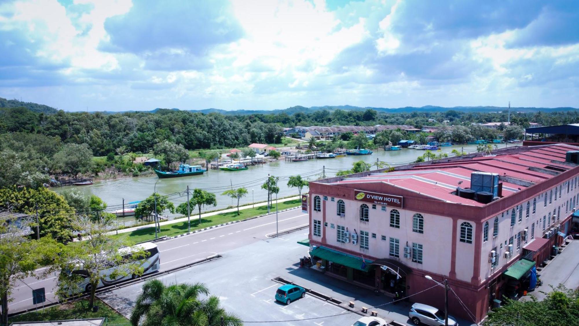 Hotel D View Mersing Bagian luar foto